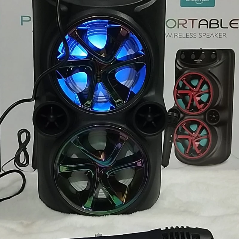 protable wireless speaker GTS-1773/ BT Speaker with Mic - Image 3