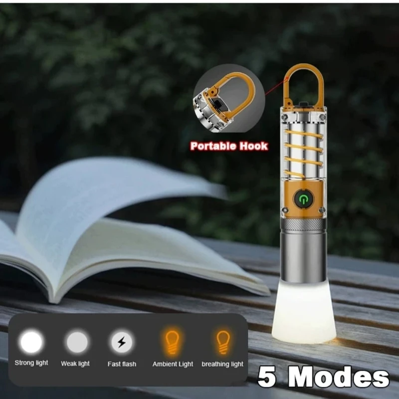 X-10 USB Rechargeable Camping Flashlight - Image 5