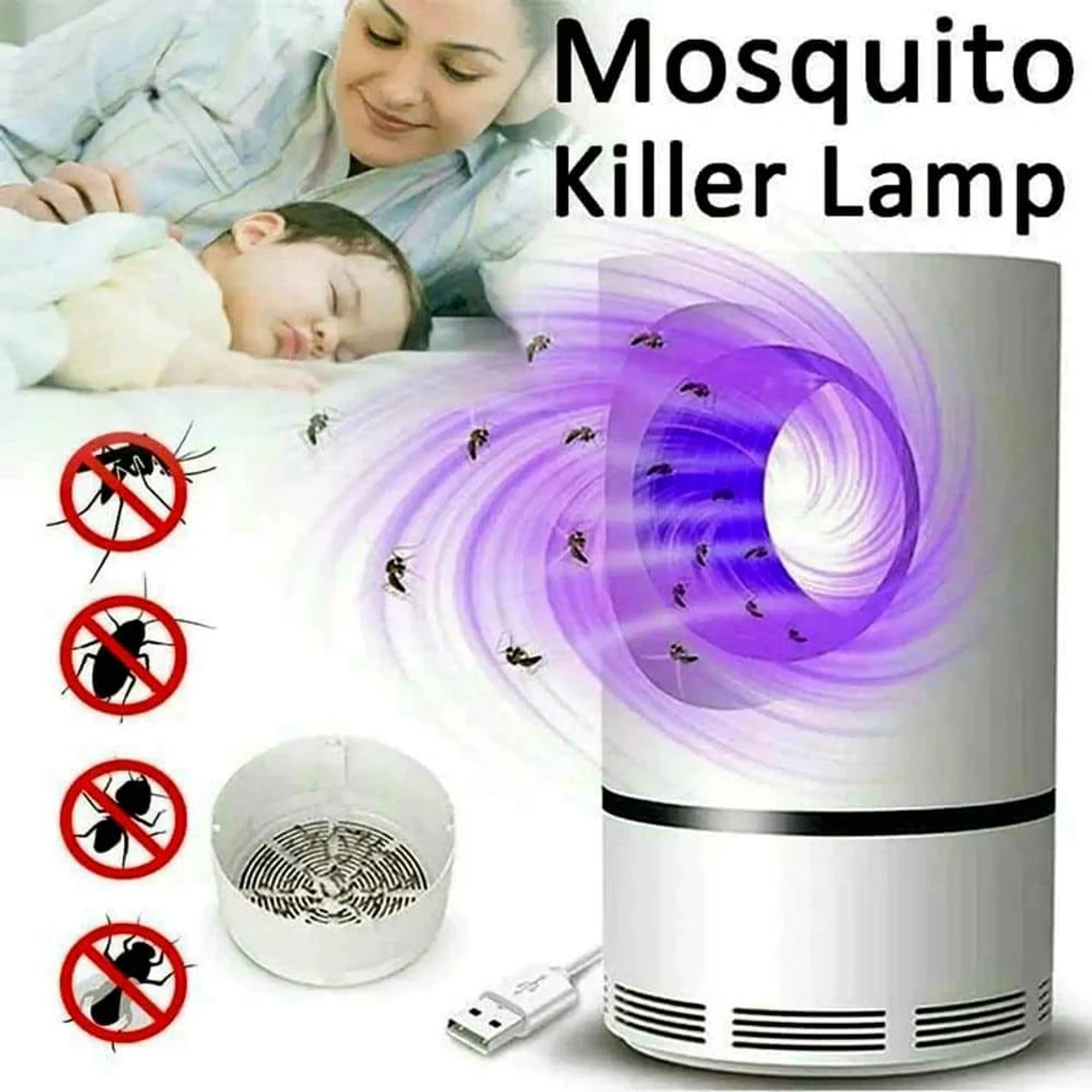 Mosquito Killing Lamp, Chargeable - Image 3
