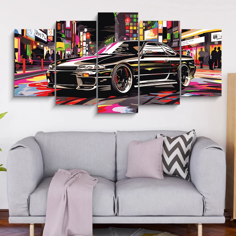 5 Part CAR Canvas 26
