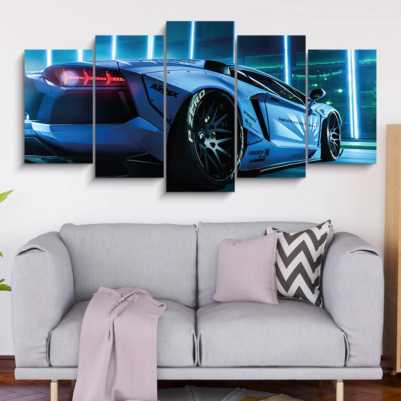 5 Part CAR Canvas 13