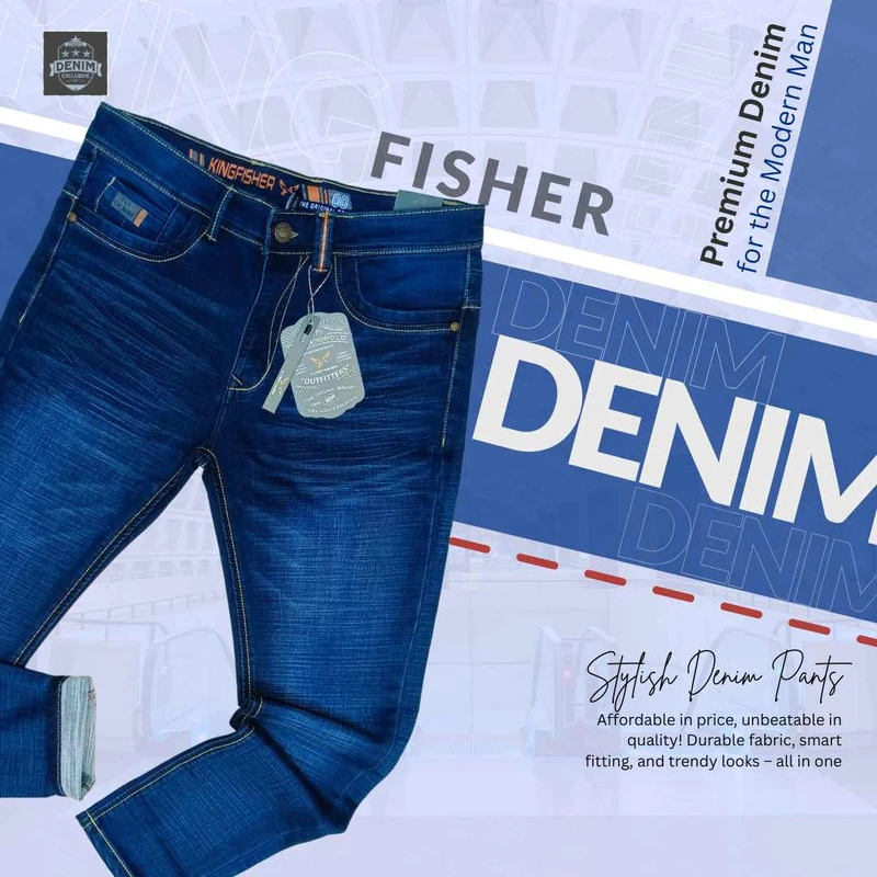 দুইটি অরজিনাল কিংফিশার Kingfisher Premium Jeans - Image 4