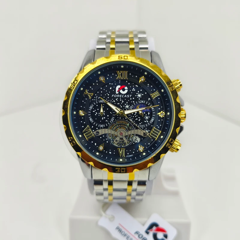 FORECAST Galaxy Dial Luxury Watch - Thumbnail 4