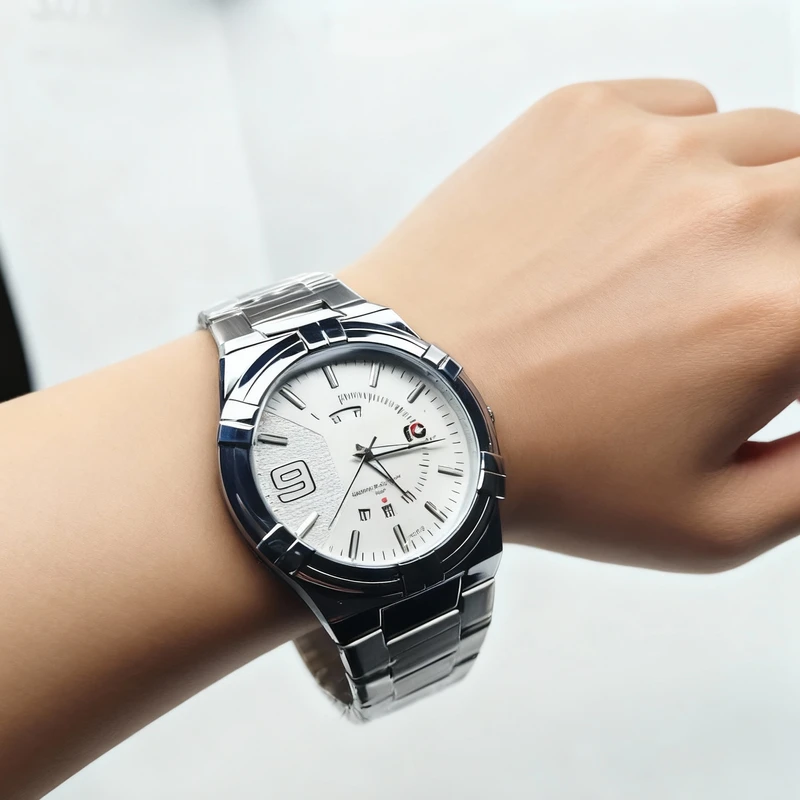 Forecast Gold Stainless Steel Wrist Watch - Thumbnail 3