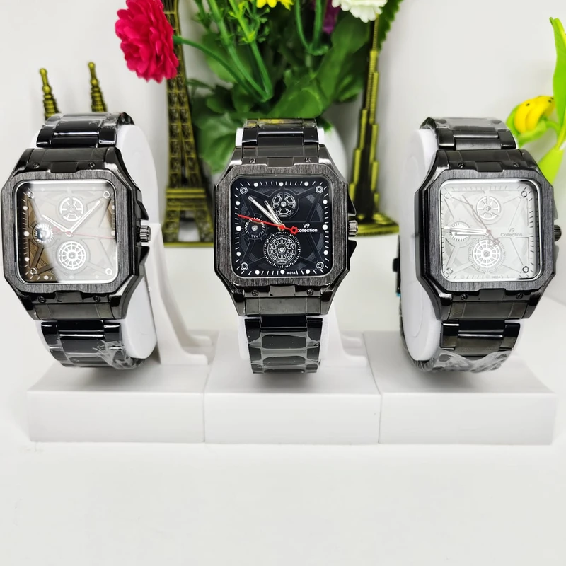 V9 Premium Square Chronograph - Thumbnail 5