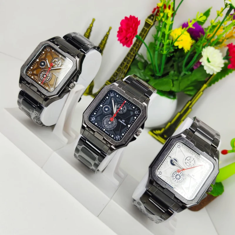 V9 Premium Square Chronograph - Thumbnail 6