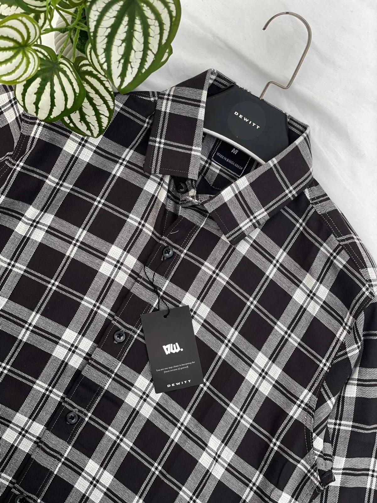 Charcoal Check Shirt