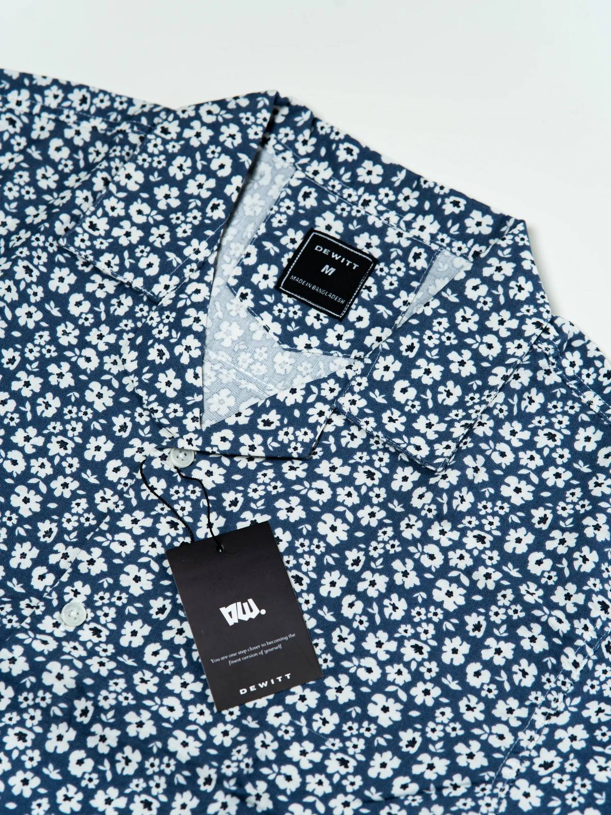 Sky floral Cuban Shirt - Image 3
