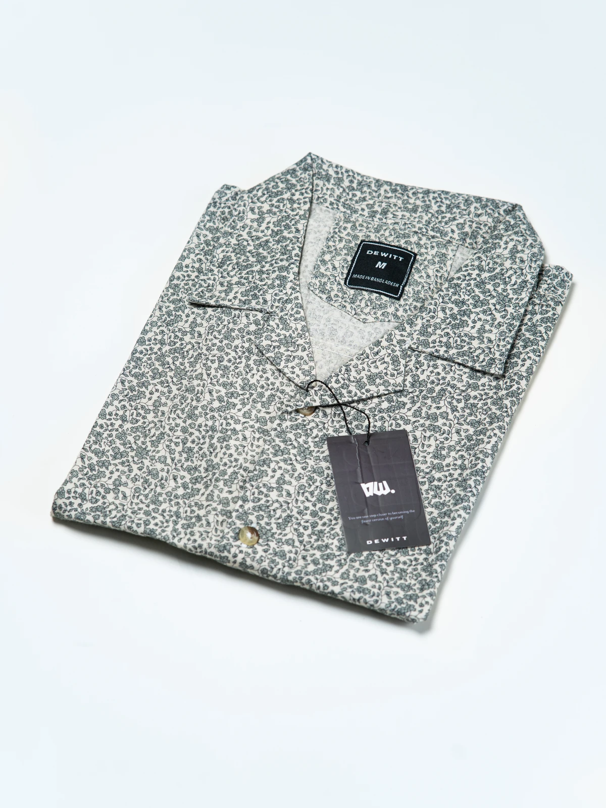 Small Greenish Floral Cuban