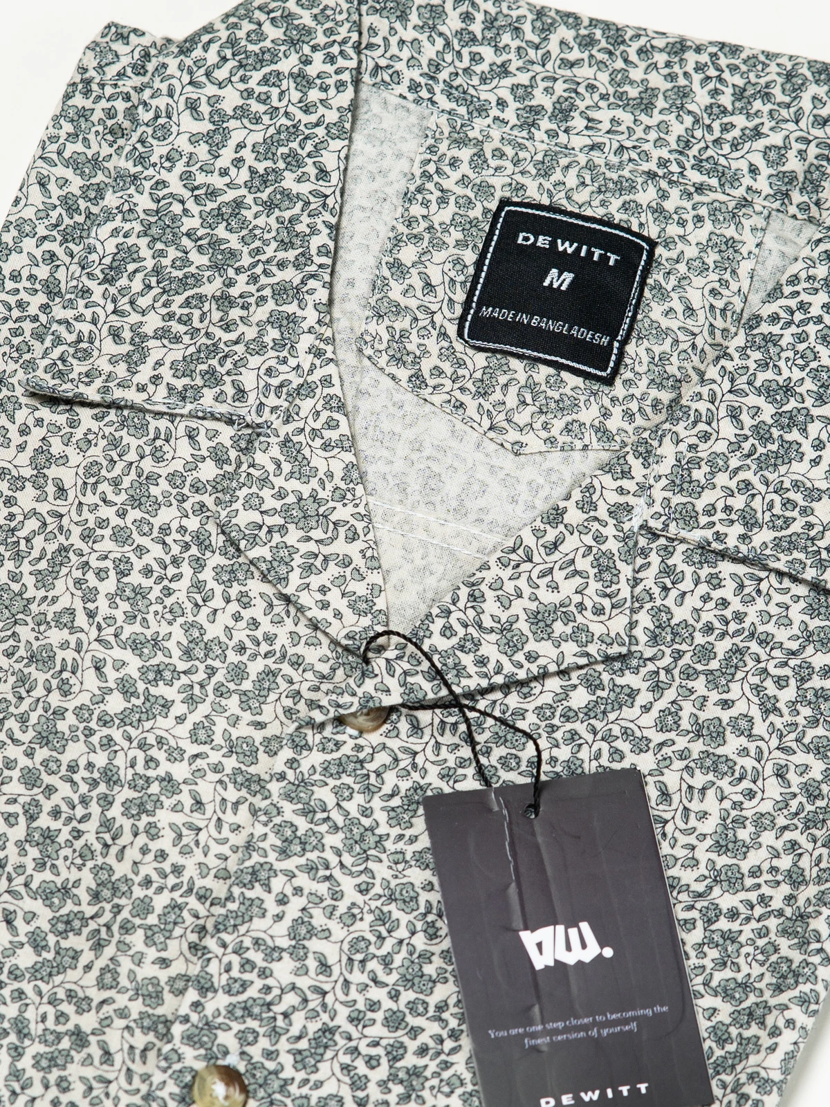 Small Greenish Floral Cuban