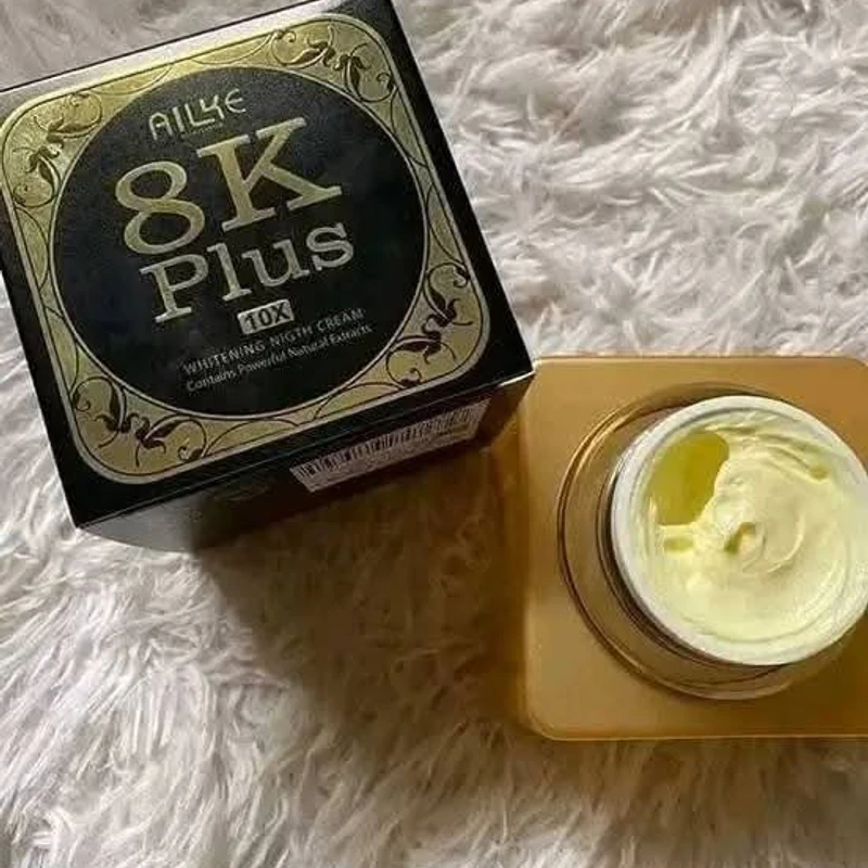 Ailke 8K Plus 10X Dark Spot Whitening Night Cream -25g - Image 5