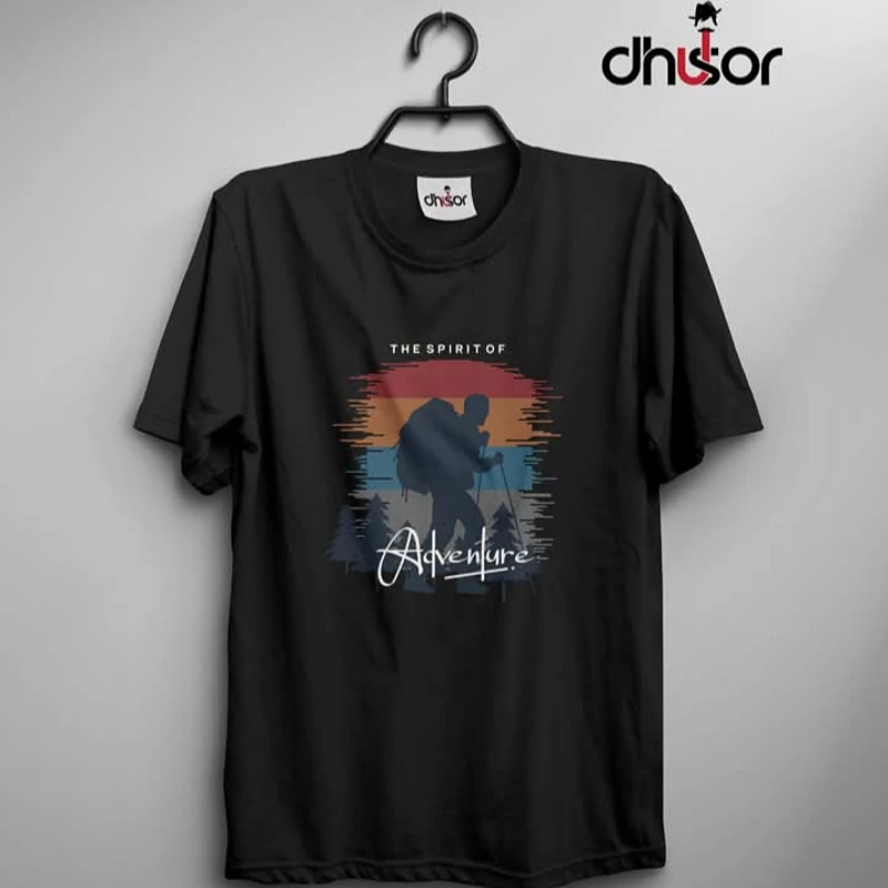 Premium 100% Cotton Drop-solder T-shirt for All Types