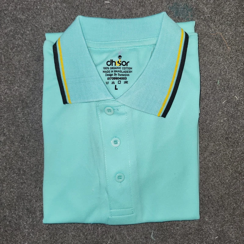 4 pieces PK Mesh Fabric T-shirt Combo