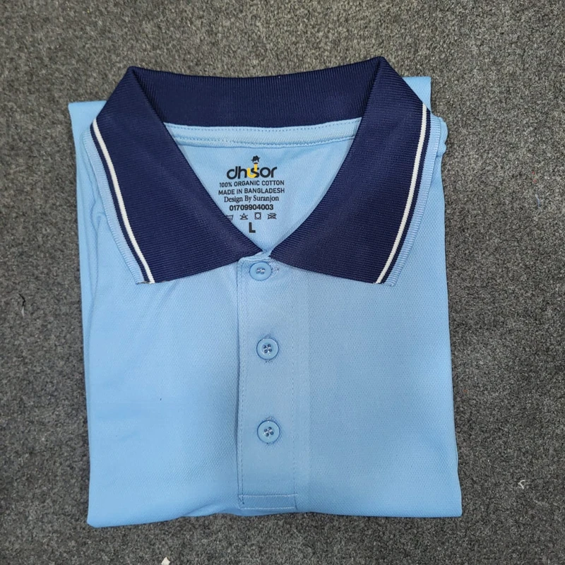 4 pieces PK Mesh Fabric T-shirt Combo - Image 4