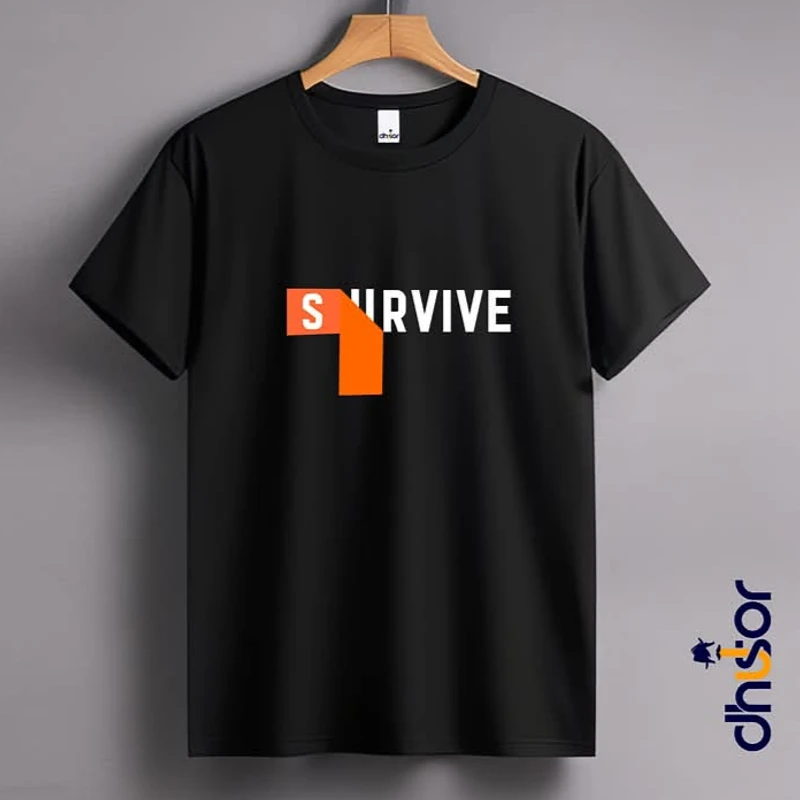 100% Cotton Comfortable,  Stylish and Casual Printed T-shirt for Men