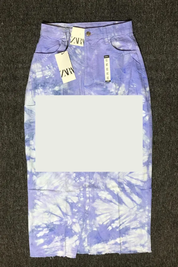 Printed & slitted Skirts