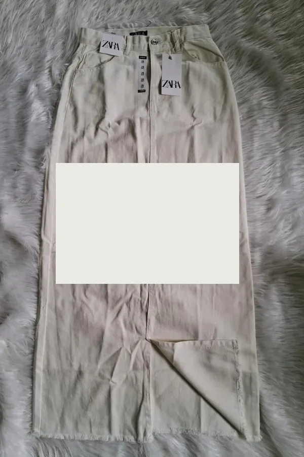 Non Printed & Slitted skirts