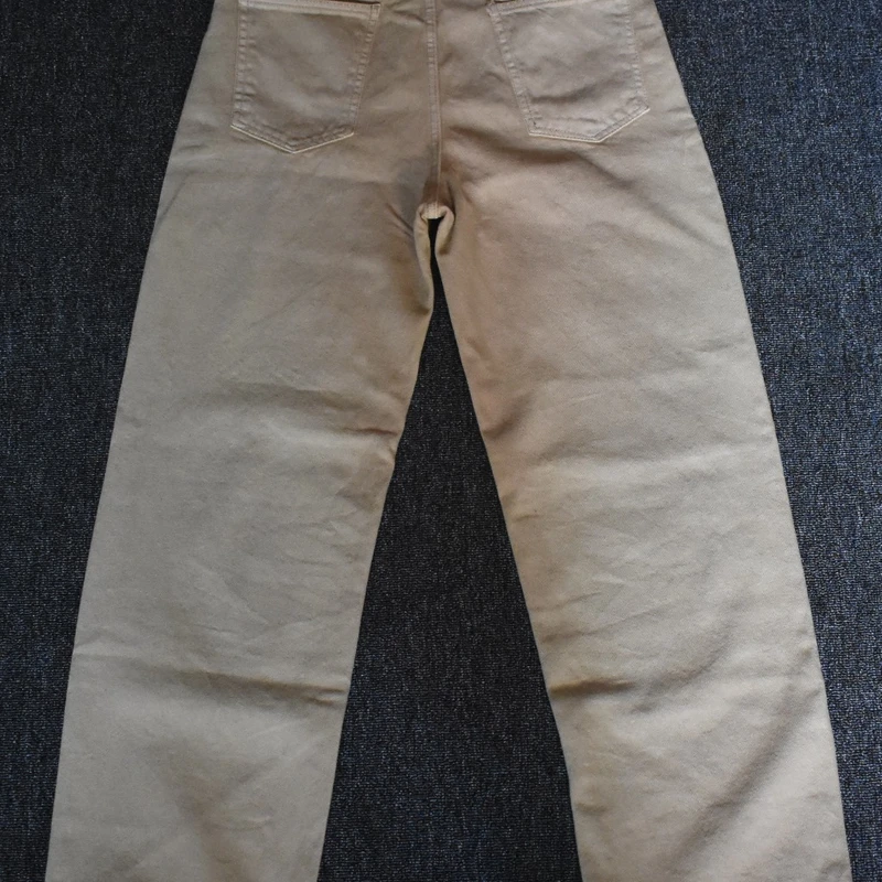 Beige baggy jeans - Thumbnail 4