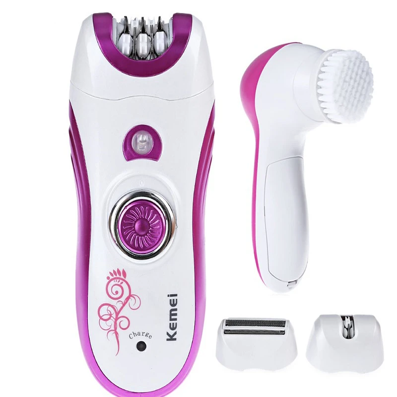 Kemei Rechargeable Battery Lady Shaver & Epilator - KM3066