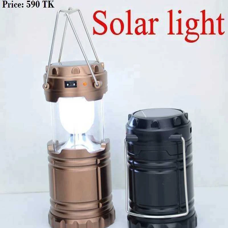 Solar Rechargeable Camping Light
