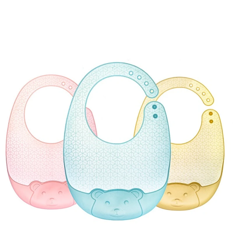 Cute Soft Silicon Bibs
