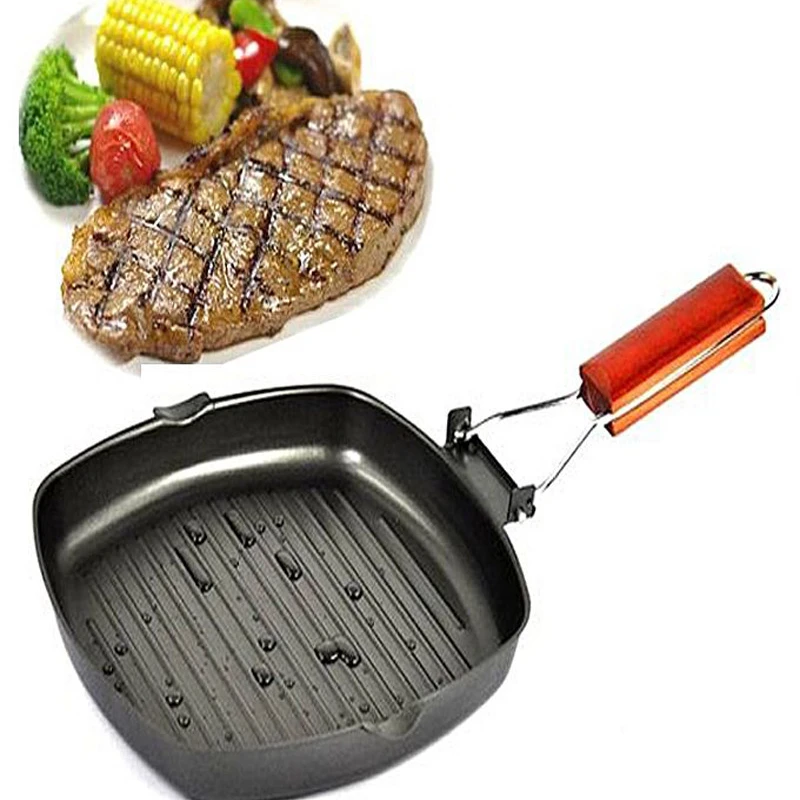 Non-Stick Ceramic Titanium Grill Pan - Black