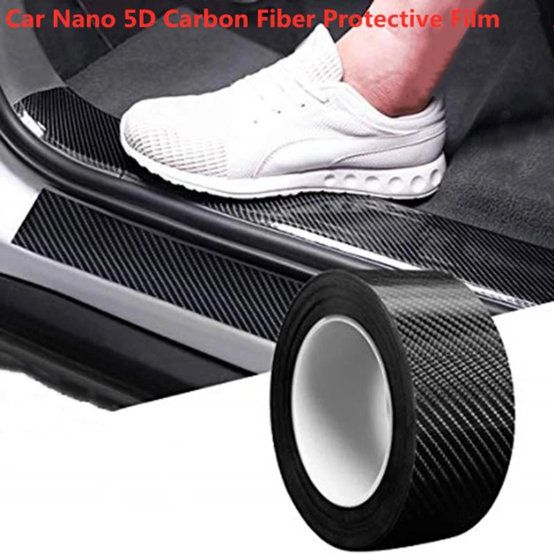 Carbon Fiber Car Sticker Anti Scratch Tape Protection