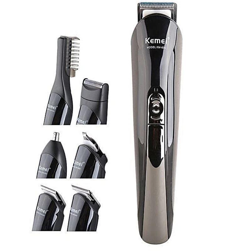 Kemei Trimmer Combo KM-600- Black