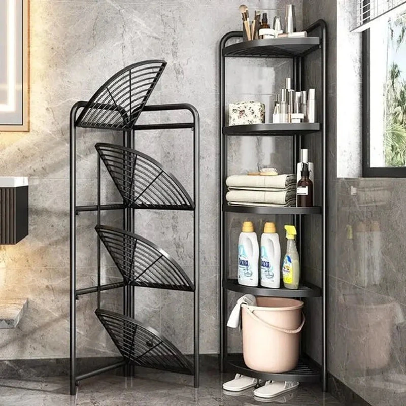4 layer foldable corner shelves - Image 3