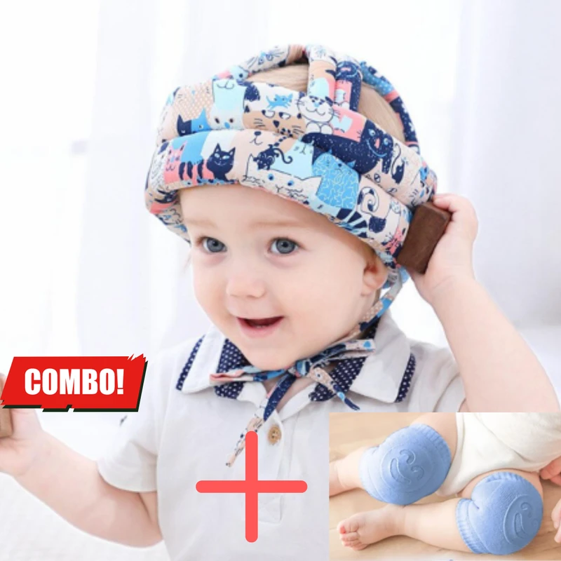 Baby Head & Knee Protector Combo