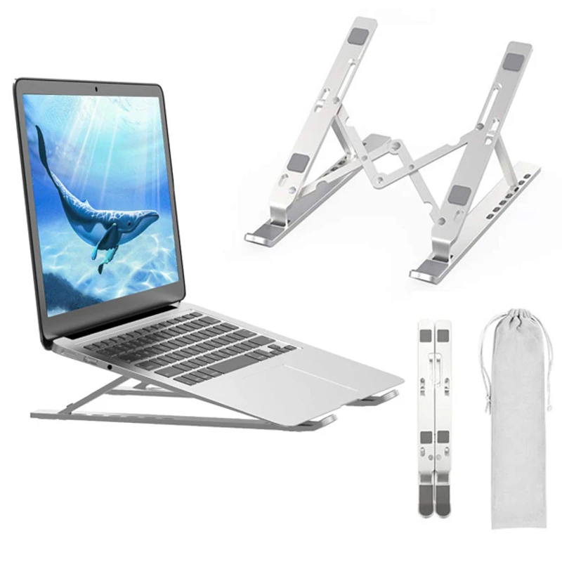 Portable laptop stand