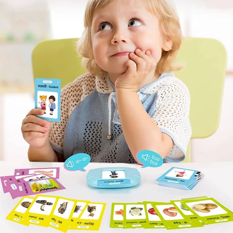 Talking Flash Cards Sensory Toys