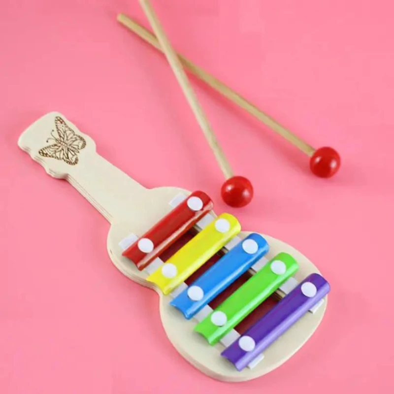 Wooden Xylophone Guitar Music Toy