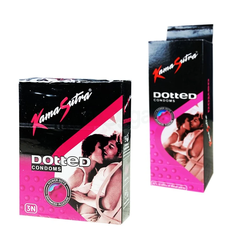 KamaSutra Dotted Condom 3's Pack