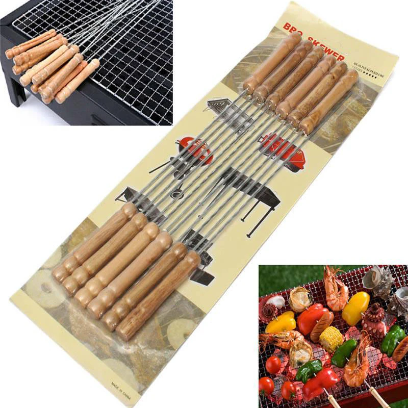 Barbq grill skewer 12 pcs