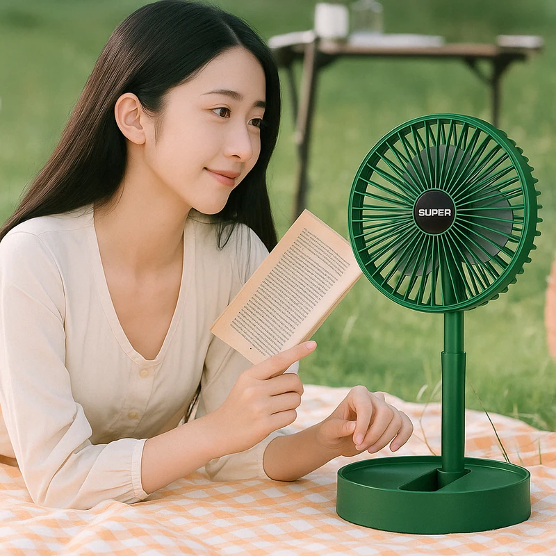 Foldable Telescopic Fan - Model TW05