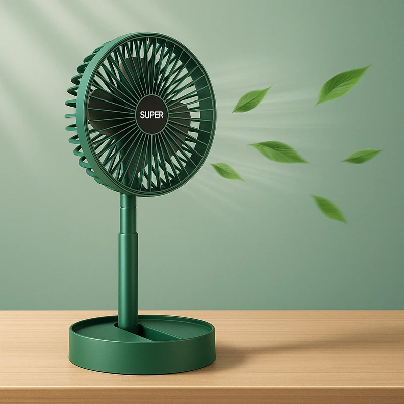 Foldable Telescopic Fan - Model TW05 - Image 3