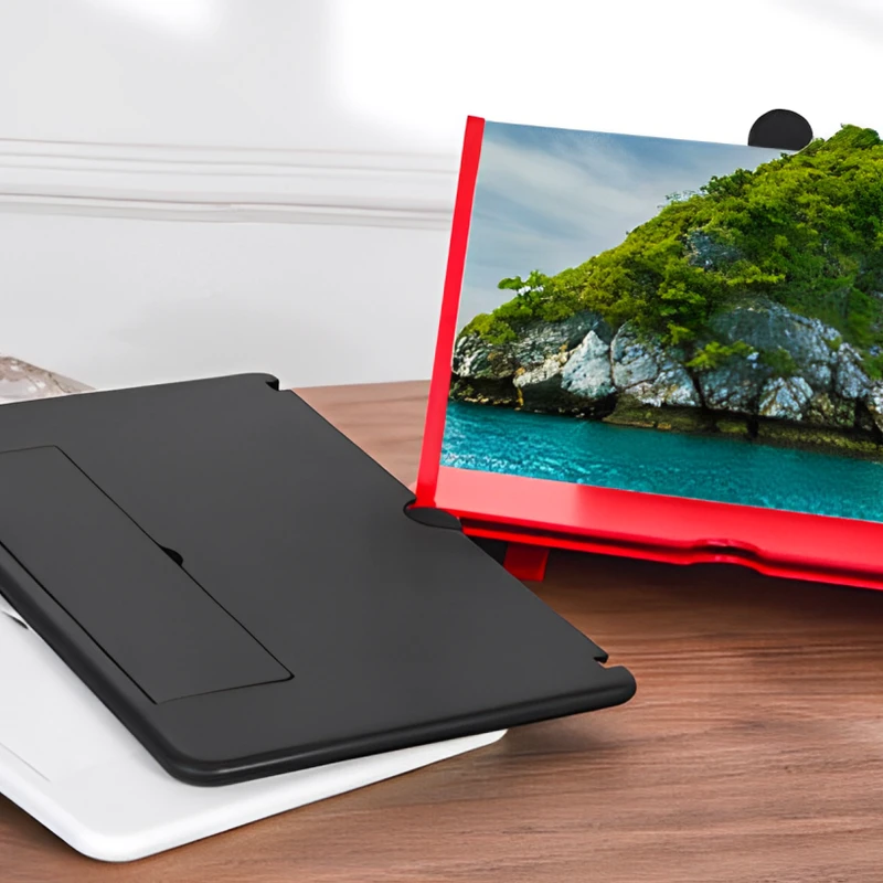 Mobile Phone Video Amplifier Enlarge Screen Magnifier (Red & Black Color Available) - Image 4