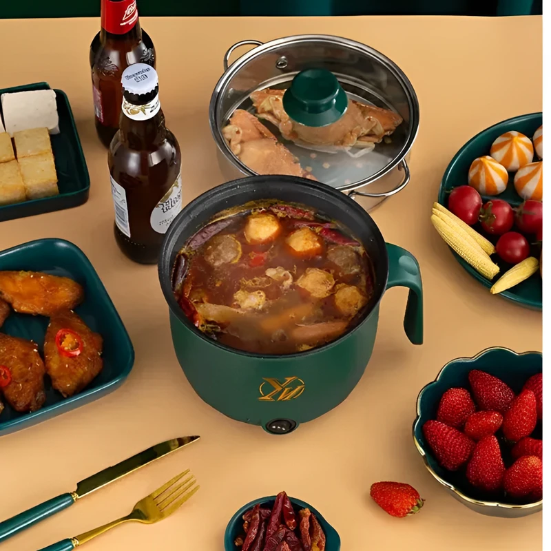 Mini Multifunctional Electric Cooker (Non-Stick Cooking Pot)