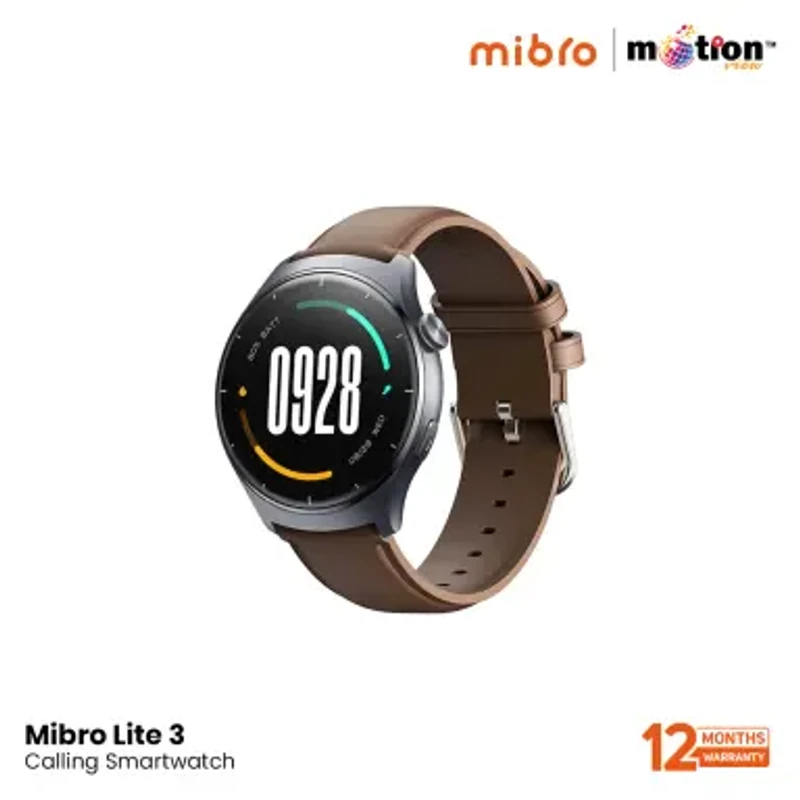 Mibro Lite 3 BT Calling Smartwatch with 2 ATM
