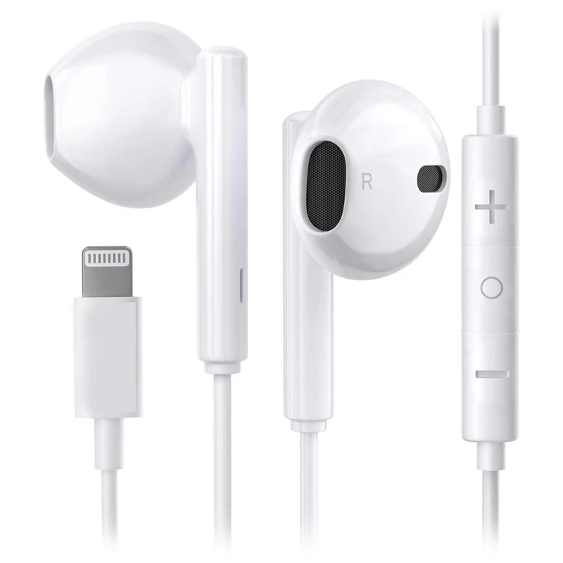 Apple EarPods with Lightning Connector & In-Line Remote/Mic
