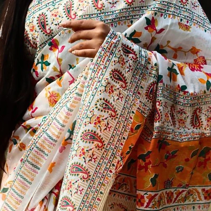 Half Silk Digital Print