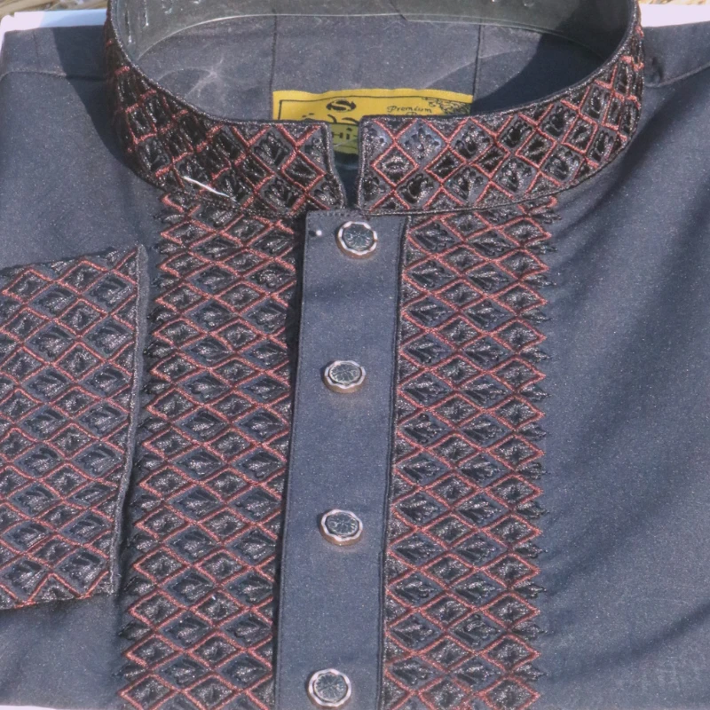 Black karchupi punjabi