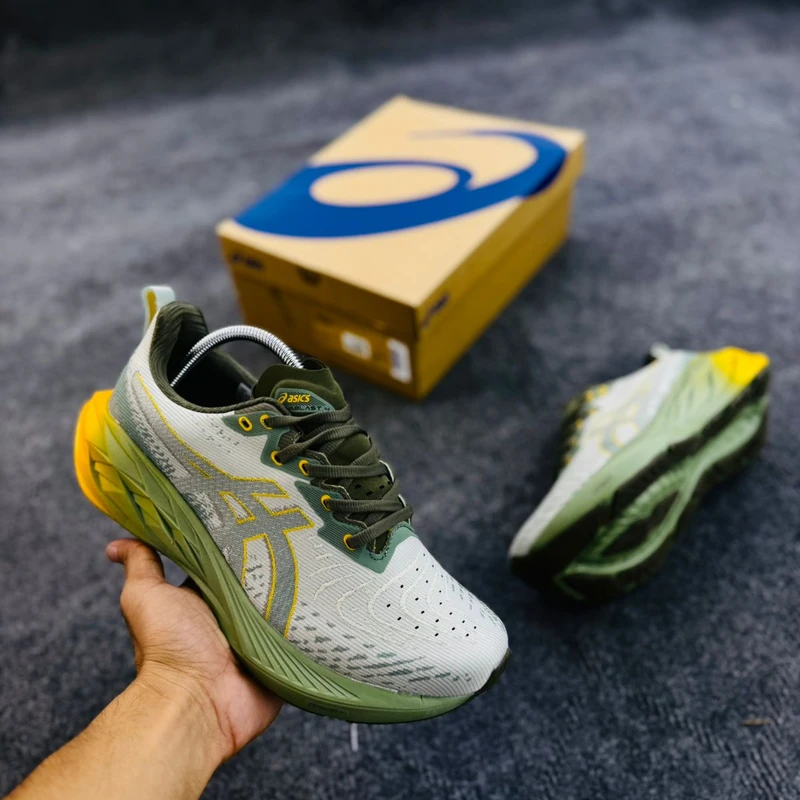Asics NOVABLAST 4 (Cool Matcha Yellow)asnovabl4gror
