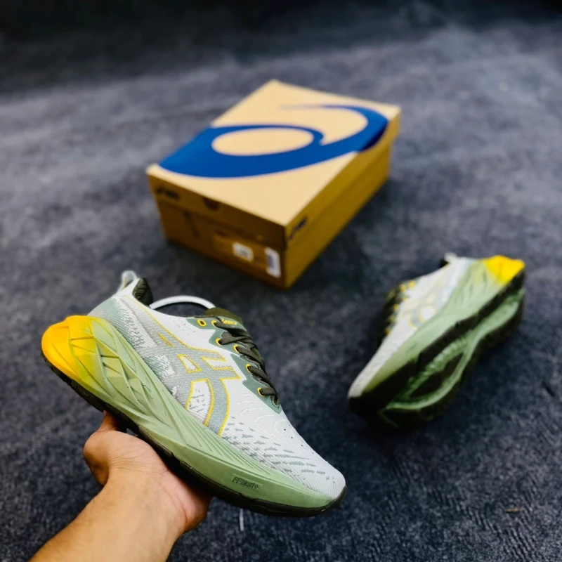 Asics NOVABLAST 4 (Cool Matcha Yellow)asnovabl4gror - Image 3