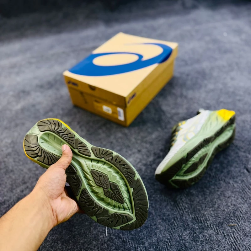 Asics NOVABLAST 4 (Cool Matcha Yellow)asnovabl4gror - Image 4