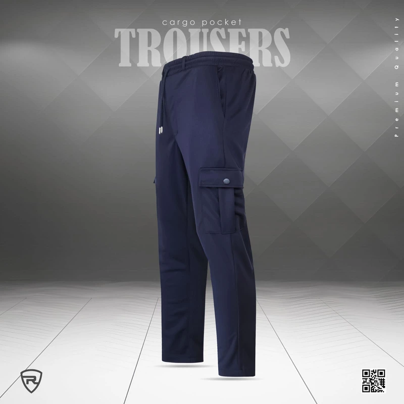 Premium mobile cargo pants-Navy
