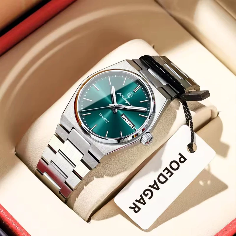 Man Stylish Watch (Sky)