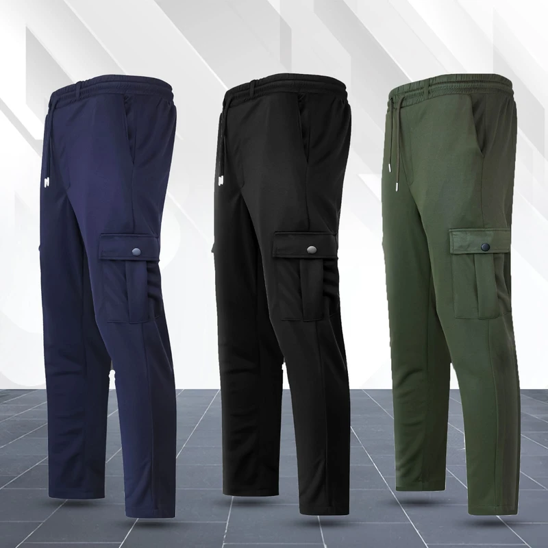 Premium mobile cargo pant(Navy Black & Olive)