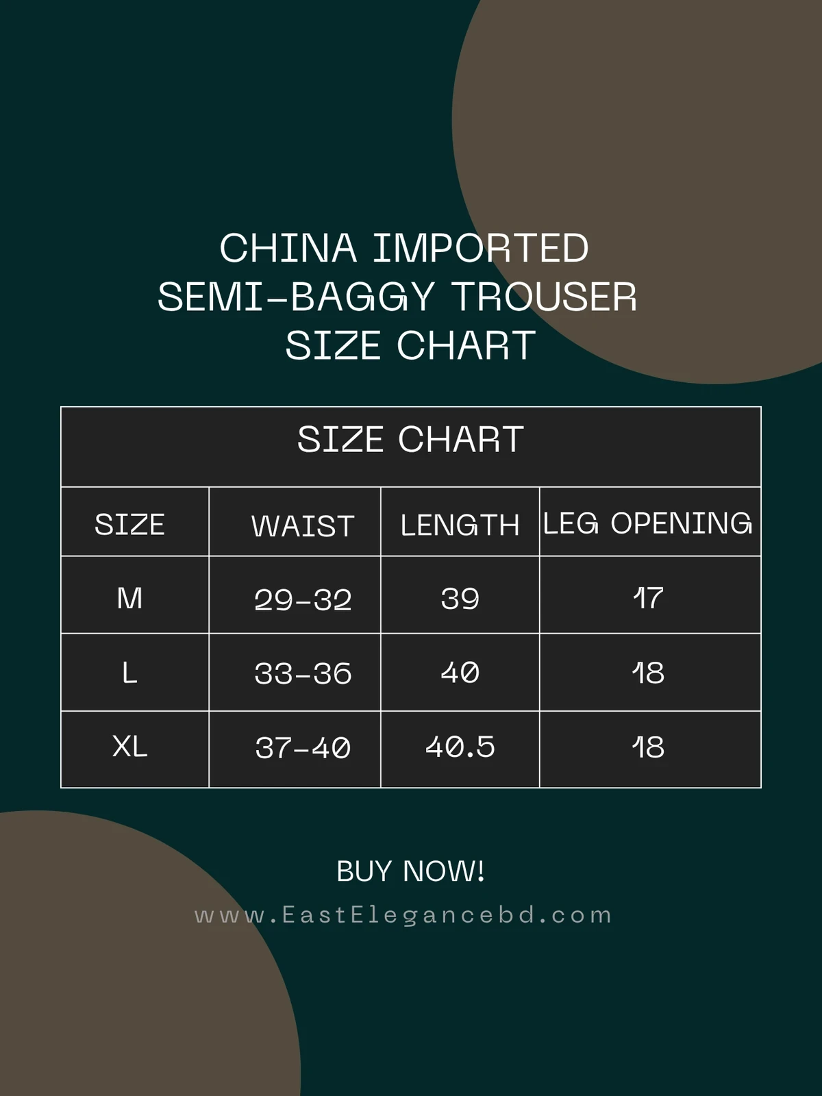 China Imported Trouser - Black - Image 3
